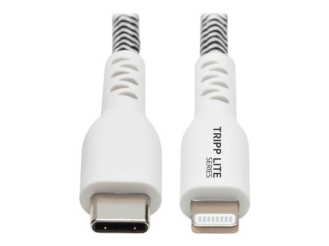 HEAVY-DUTY USB-C TO LIGHTNING SYNC/CHARGE CABLE MFI CERTIFIED