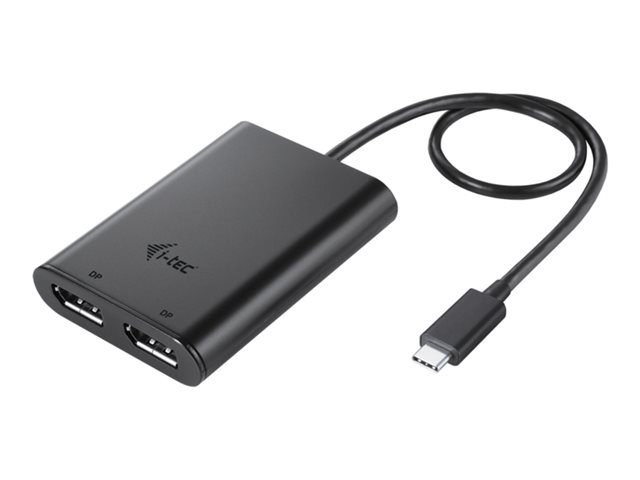 USB-C DUAL 4K/60HZ (SINGLE 8K/30HZ) DP VIDEO ADAPTER