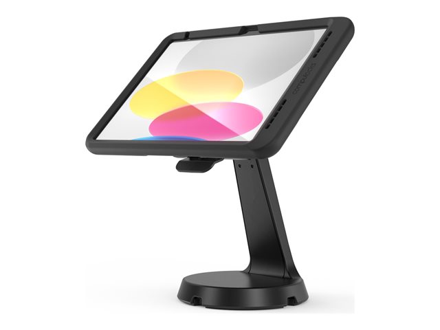 Compulocks iPad 10th-11th (A16) Gen PowerMove Mast Counter Stand - Black - Mounting kit (enclosure, mast stand) - for tablet - lockable - black - screen size: 10.9" - counter - for Apple 10.9-inch iPad (10th generation)