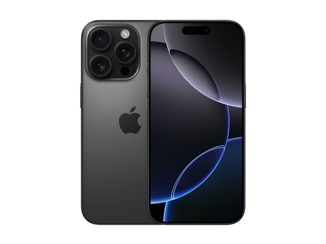 Apple iPhone 16 Pro - black titanium - 5G smartphone - 512 GB - GSM