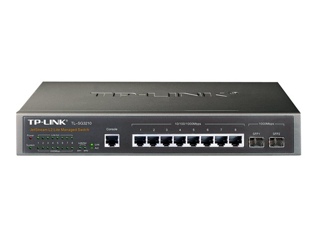 TP-Link TL-SG3210 Gigabit L2 Managed Switch 8 + 2