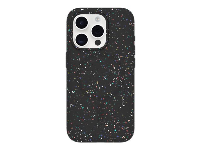 OtterBox Core Series - Back cover for mobile phone - MagSafe compatibility - REGRIND silicone, synthetic rubber - carnival night (black) - for Apple iPhone 15 Pro