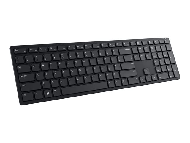 Dell KB500 - Keyboard - wireless - 2.4 GHz - QWERTY - US International - black - with 3 years Next Business Day Advanced Exchange Service