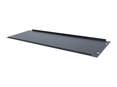 Intellinet 19" Blank Panel, 4U, Black - blank panel - 4U