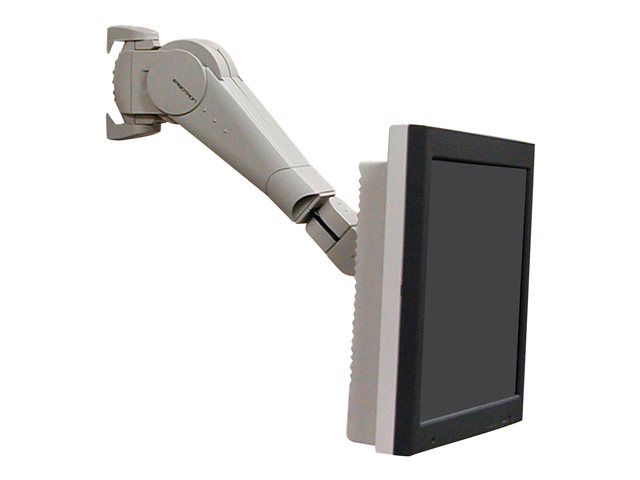 Ergotron ARMS 400 series - Mounting kit (articulating arm) for flat panel - grey - wall-mountable - for Ergotron 400 Series
