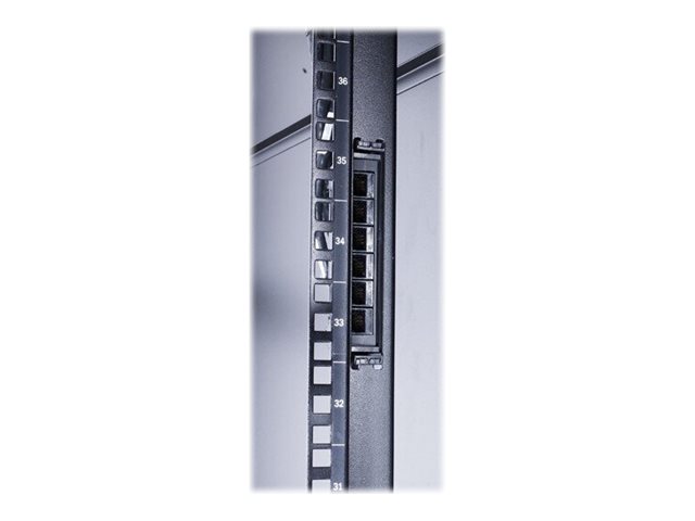 APC Data Distribution Cable - Network cable - TAA Compliant - RJ-45 (F) to RJ-45 (F) - 10.1 m - UTP - CAT 6 - black