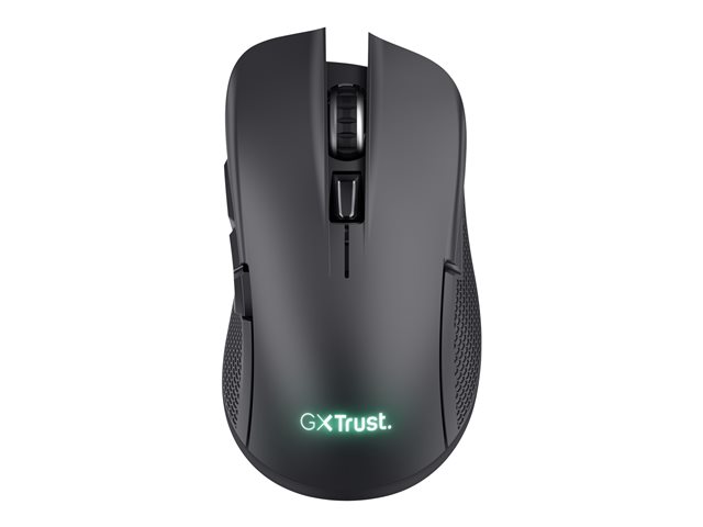 Trust GXT 923 Ybar - mouse - gaming - 2.4 GHz - black
