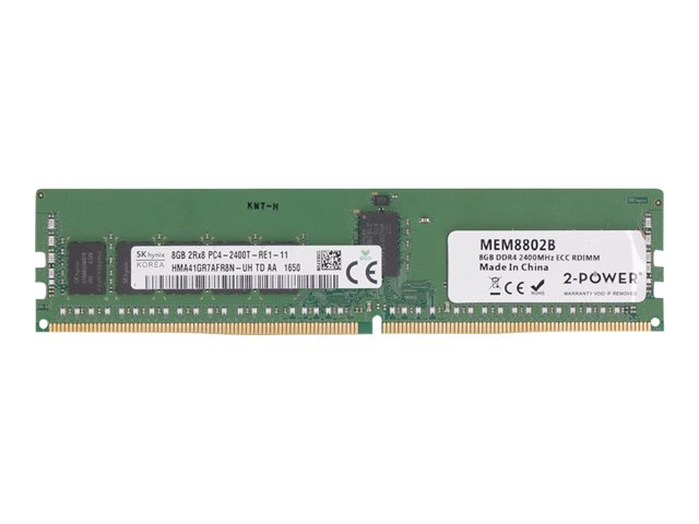 8GB DDR4 2400MHz ECC RDIMM