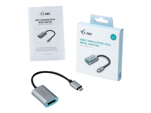 I-TEC USB-C METAL DISPLAY PORT ADAPTER 60HZ
