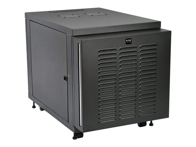 Eaton Tripp Lite Series SmartRack 12U Mid-Depth Rack Enclosure Cabinet for Harsh Environments, 230V - rack - 12U