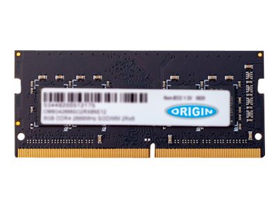 Origin Storage - DDR4 - module - 16 GB - SO-DIMM 260-pin - 3200 MHz / PC4-25600 - unbuffered