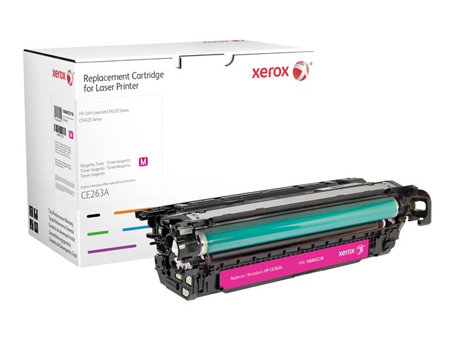 Xerox Replacement Cartridge for CE263A HP LaserJet CP4025dn, CP4025n, CP4525dn, CP4525n, CP4525xh, CM4540, CM4540f, CM4540fskm With Page yield of 12800 at 5% coverage Life Time Guarantee