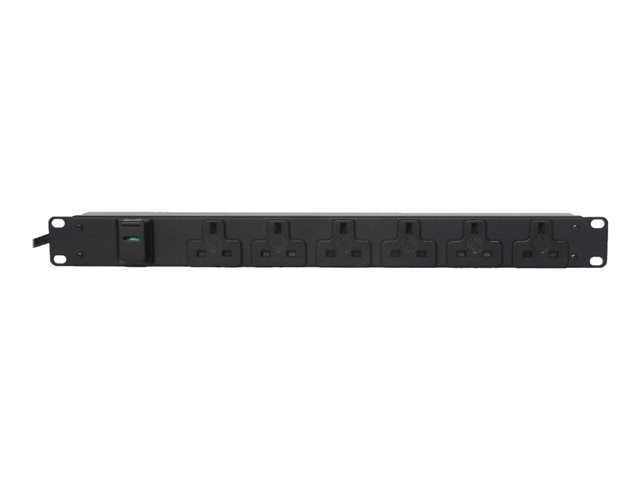 POWERIT RACK PDU BASIC 1U INPUT BS1363 230V 13A OUTLETS (6)BS13