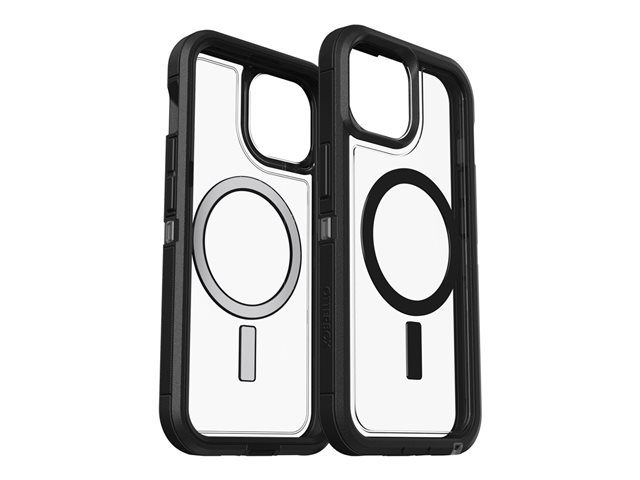 OtterBox Defender XT Clear Apple iPhone 15/iPhone 14/iPhone 13 Dark Side - clear/black - ProPack
