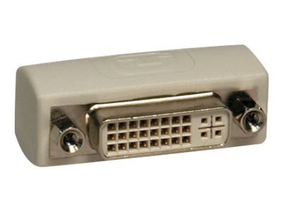 Eaton Tripp Lite Series DVI Coupler Gender Changer Adapter Connector Extender DVI-I F/F - DVI gender changer