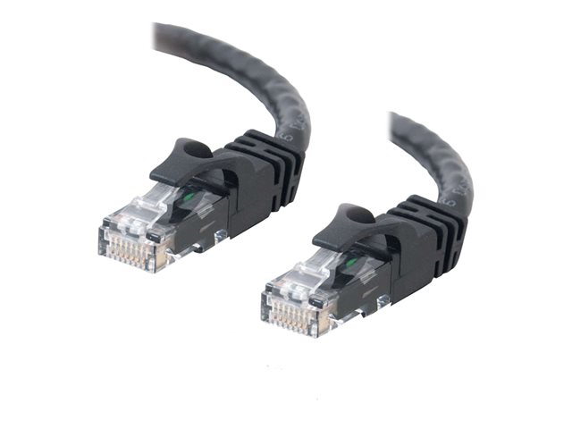 C2G Cat6 Booted Unshielded (UTP) Crossover Patch Cable - crossover cable - 1.5 m - black