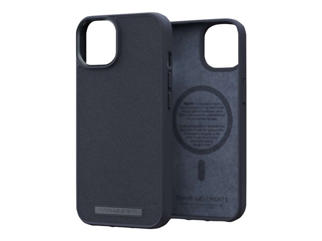 NJORD GENUINE LEATHER CASE IPHONE 14 PLUS BLACK