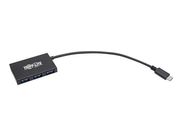 Eaton Tripp Lite series USB C Hub 4-Port USB-A USB 3.1 Gen 2 10 Gbps Portable Aluminum - hub - 4 ports