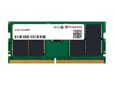 Transcend - DDR5 - module - 16 GB - SO-DIMM 262-pin - 5600 MHz / PC5-44800 - CL46 - 1.1 V - unbuffered - on-die ECC