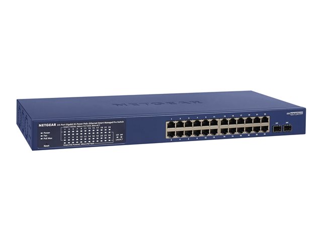 NETGEAR Smart GS724TPP - switch - 24 ports - smart - rack-mountable