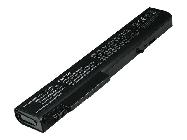 2-Power Main Battery Pack - laptop battery - Li-Ion - 5200 mAh - 74 Wh