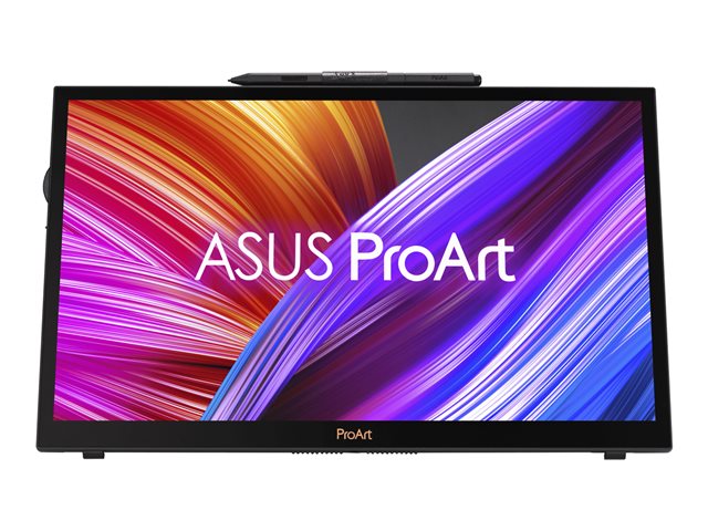 ASUS ProArt PA169CDV - LED monitor - 15.6" - portable - touchscreen - 3840 x 2160 UHD @ 60 Hz - IPS - 500 cd/m² - 1200:1 - DisplayHDR 400 - 10 ms - HDMI, USB-C - speakers - with Zero Bright Dot warranty