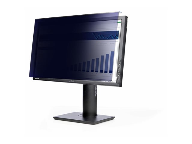 StarTech 27-inch 16:9 Monitor Privacy Screen, Hanging Filter/Shield - Display privacy filter - 2-way - removable - plug-in - 27" wide - black