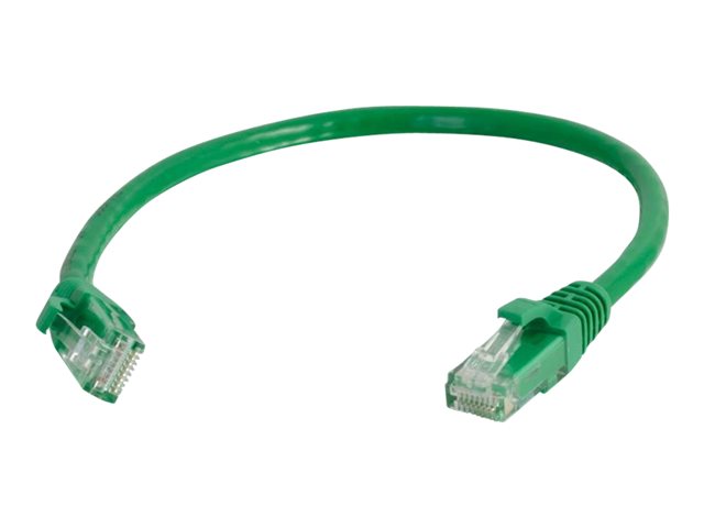 C2G Cat6 Booted Unshielded (UTP) Network Patch Cable - patch cable - 7 m - green