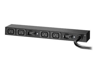 APC Basic Rack PDU AP6032A - Power distribution unit (rack-mountable) - AC 200-240 V - input: IEC 60309 32A - output connectors: 4 (IEC 60320 C19 16A) - 3.65 m cord - for P/N: SMX1500RM2UCNC, SMX2KR2UX145, SMX3KR2UNCX145, SMX750C, SMX750CNC, SMX750CUS