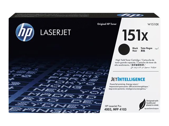 HP 151X BLACK ORIGINAL LASERJET TONER CARTRIDGE ISE COUNT. ONLY