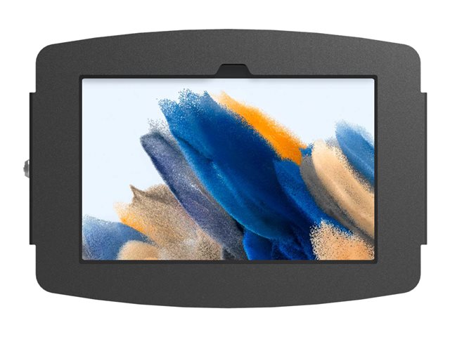 Compulocks Galaxy Tab A8 10.5" Space Enclosure Wall Mount - Enclosure - for tablet - lockable - high-grade aluminium - black - screen size: 10.5" - mounting interface: 100 x 100 mm - wall-mountable - for Samsung Galaxy Tab A8 (10.5 in)