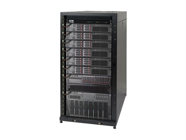Eaton Tripp Lite Series 25U Rack Enclosure Server Cabinet w Doors & Sides -Special Price - rack - 25U