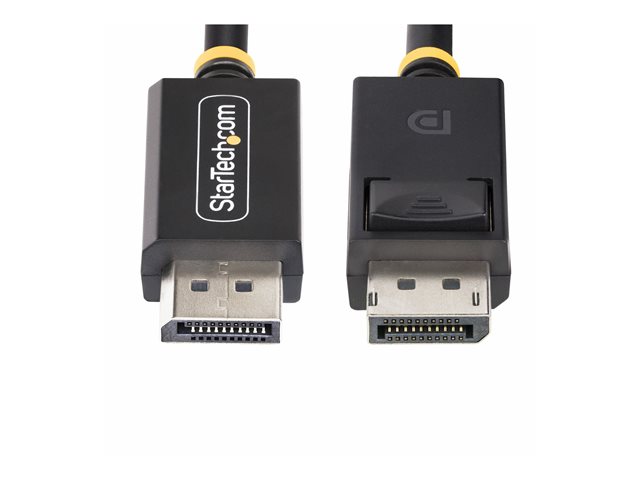 StarTech 2m DisplayPort 2.1 Cable, VESA-Certified, DP40 DP 2.1 Cable - DisplayPort cable - DisplayPort (M) latched to DisplayPort (M) latched - DisplayPort 2.1 - 2 m - passive, 8K60Hz support, 4K144Hz support, 1440p support 240Hz, up to 40 Gbps data trans