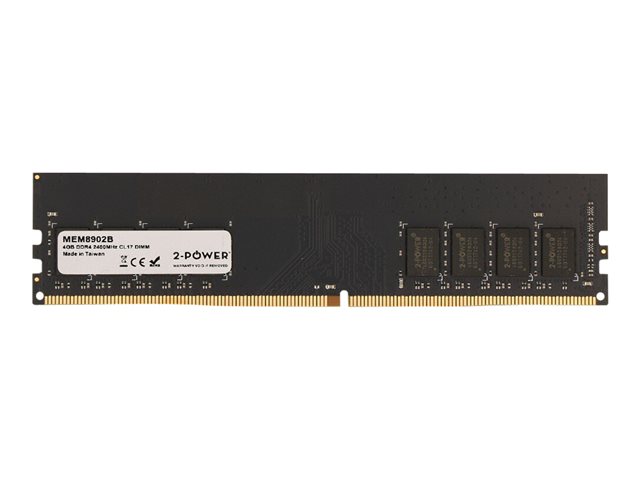 2-Power - DDR4 - module - 4 GB - DIMM 288-pin - 2400 MHz / PC4-19200 - unbuffered