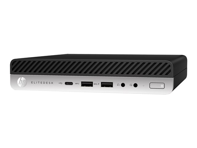 HP EliteDesk 800 G5 - mini desktop - Core i5 9500T 2.2 GHz - vPro - 8 GB - SSD 256 GB - UK