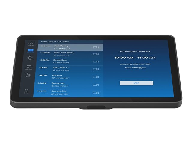 Logitech - Video conferencing kit (Logitech Tap IP, Logitech Rally Bar) - Zoom Certified, Certified for Microsoft Teams, RingCentral Certified - graphite