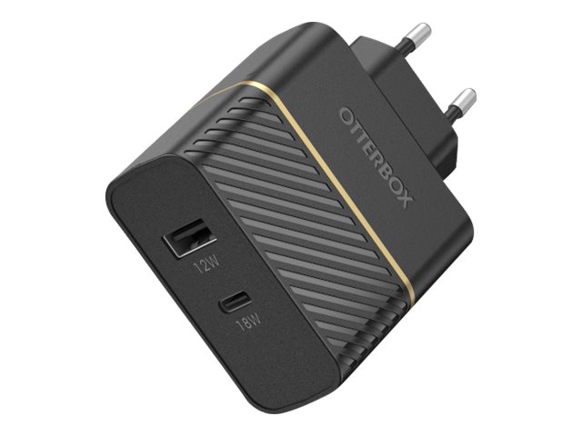 OtterBox Wall Charger power adapter - USB, USB-C - 30 Watt