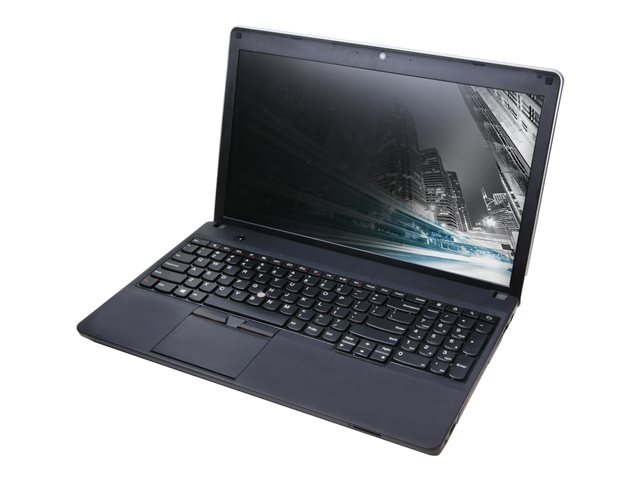 DICOTA Secret 13.3" (16:9) 4-Way Privacy Filter for PC monitor and Notebook/Laptop Screens. With this installed, the view directly in front is unaffected but it prevents unwanted eyes from seeing what you see. This model is a 4-way version which protects