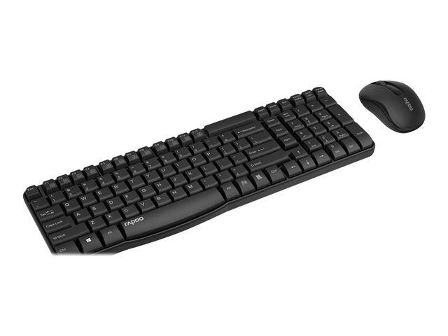 Rapoo X1800S - keyboard and mouse set - black Input Device