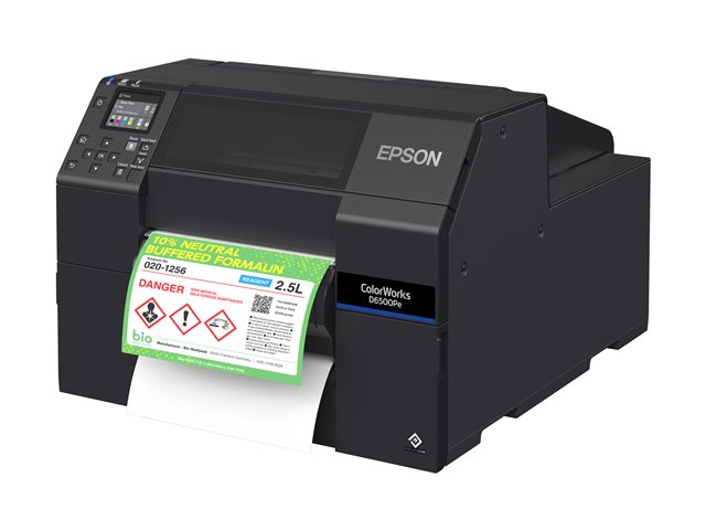 COLORWORKS CW-D6500PE LABEL INK PRNT MW 216MM 212MM RD 85MM/SEC