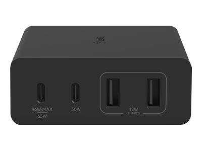 108W 4-PORTS USB GAN DESKTOP CHARGER (DUAL C AND DUAL A) AND