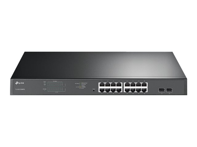 TP-Link JetStream TL-SG1218MPE - switch - 16 ports - smart - rack-mountable