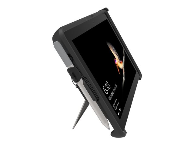 Kensington BlackBelt Rugged Case for Surface Go - Protective case for tablet - rugged - silicone, thermoplastic polyurethane (TPU), polycarbonate - black - for Microsoft Surface Go, Go 2