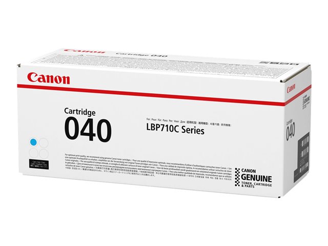 Canon 040 - Cyan - original - toner cartridge - for imageCLASS LBP712Cdn