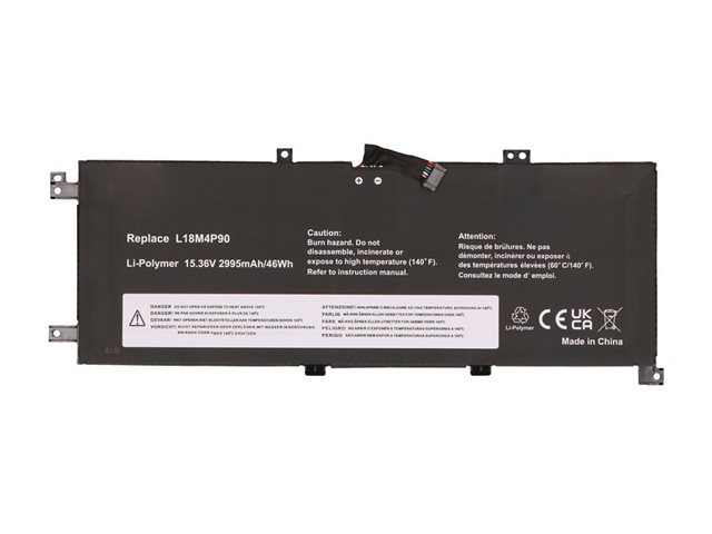 2-Power Main Battery Pack - laptop battery - 15.36 V - Li-pol - 2995 mAh - 46 Wh