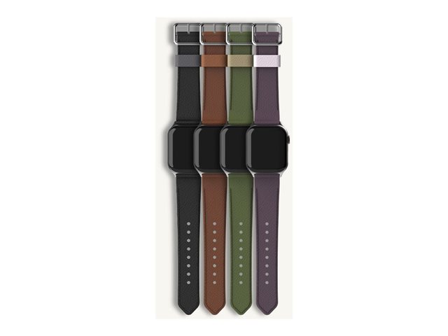 OtterBox Symmetry - band for smart watch - 45/44/42mm, cactus leather