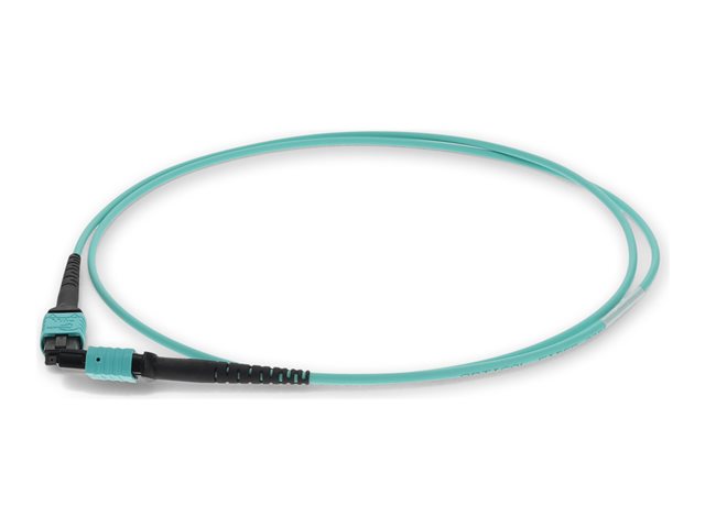 ADDON 3M MPO F/F PATCH CABLE 3M AQUA OM4 FIBER RISER-RATED