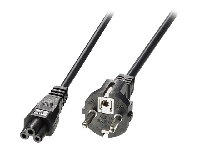 Lindy - power cable - power CEE 7/7 to IEC 60320 C5 - 2 m