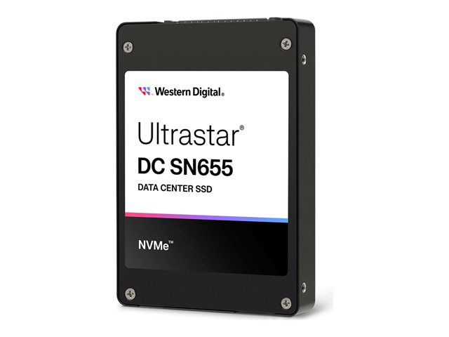 WD Ultrastar DC SN655 WUS5EA138ESP7E3 - SSD - 3.84 TB - internal - 2.5" - U.3 PCIe 4.0 (NVMe)