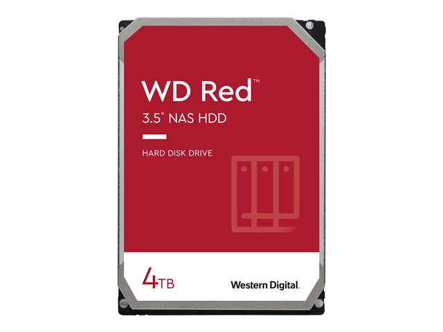 WD Red WD40EFAX - hard drive - 4 TB - SATA 6Gb/s